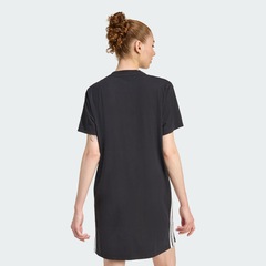 Vestido Camiseta adidas Essentials 3-Stripes Feminino - Foto 3