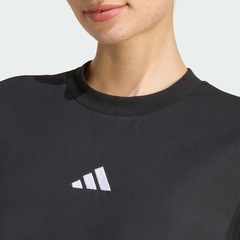 Vestido Camiseta adidas Essentials 3-Stripes Feminino - Foto 5