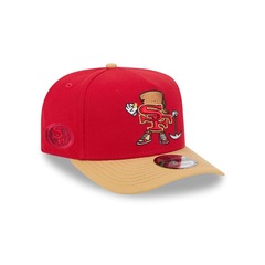 Boné New Era 9Fifty A-Frame San Francisco 49ers NFL Masculino - Foto 3