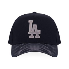 Boné New Era 9Forty A-Frame Los Angeles Dodgers MLB Masculino - Foto 4