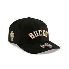 Boné New Era  9Seventy Strtch Snap Milwaukee Bucks NBA Masculino - Foto 5