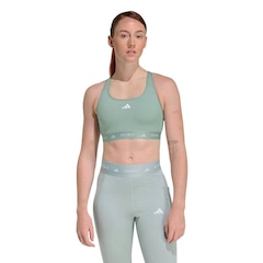 Top Adidas Techfit Suporte Médio Feminino - Foto 1