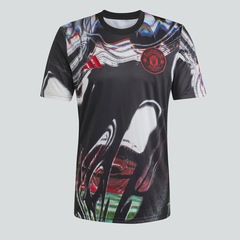Camisa Manchester United Pré Jogo 26/27 Adidas Masculina - Foto 4