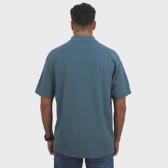 Camiseta Polo Rusty Day Lights Petróleo - Masculina - Foto 3