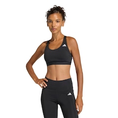 Top Suporte Médio Optime Essentials Workout adidas Feminino - Foto 1