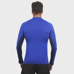 Camiseta de Lycra Volcom Lido Solid Blue - Masculina - Foto 4