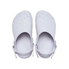 Sandália Crocs Classic Work Clog Mauve Mist - Unissex - Foto 5