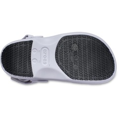 Sandália Crocs Classic Work Clog Mauve Mist - Unissex - Foto 6