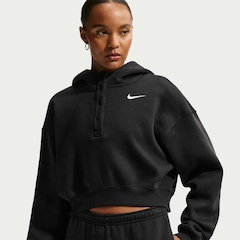 Blusão Cropped Nike Sportswear Phoenix Fleece Oversized Feminino - Foto 1
