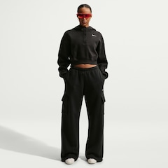Blusão Cropped Nike Sportswear Phoenix Fleece Oversized Feminino - Foto 4