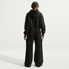 Blusão Cropped Nike Sportswear Phoenix Fleece Oversized Feminino - Foto 5