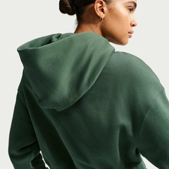 Blusão Cropped Nike Sportswear Phoenix Fleece Oversized Feminino - Foto 2