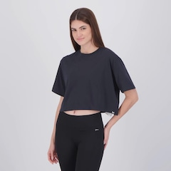 Blusa Cropped Under Armour MC Rival SS Feminina - Foto 3