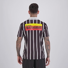 Camisa Corinthians Retrô 1995 Listrada Masculina - Foto 4