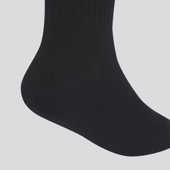 Kit Meia Adidas Linear CRW - 3 Pares - Infantil - Foto 4