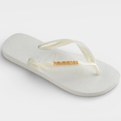 Chinelo Havaianas Top Logo Metallic Feminino - Foto 2