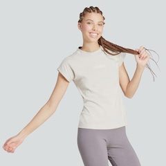 Camiseta adidas SJ Logo Linear Feminina - Foto 3