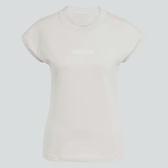 Camiseta adidas SJ Logo Linear Feminina - Foto 4