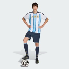 Calção adidas Argentina I 26/27 Masculino - Foto 3