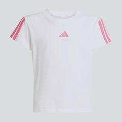 Camiseta adidas 3S 160 Infantil - Foto 4