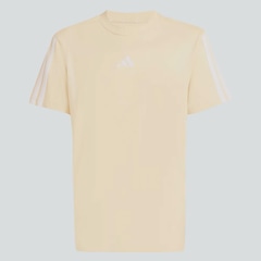 Camiseta adidas 3 Stripes Infantil - Foto 4