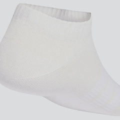 Kit Meia Adidas Invisível 3 Pares Unissex - Foto 4