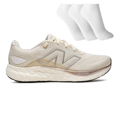 Tênis Feminino New Balance 680 V8 + 3 Pares de Meias - Foto 1