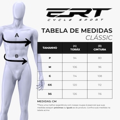 Bermuda De Ciclismo ERT Classic Masculina - Foto 6