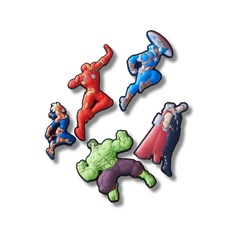 Kit Jibbitz Crocs Avengers Pack com 5 Peças - Foto 1