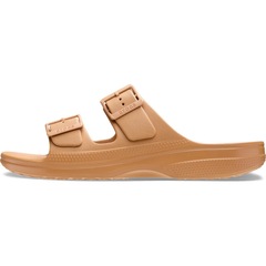 Sandália Crocs Saturday Sandal M Umber - Unissex - Foto 3