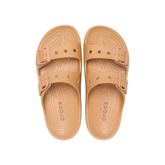 Sandália Crocs Saturday Sandal M Umber - Unissex - Foto 5
