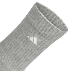 Kit Meias adidas Cano Alto Cushioned Crew - Pack com 3 Pares - Adulto - Foto 4