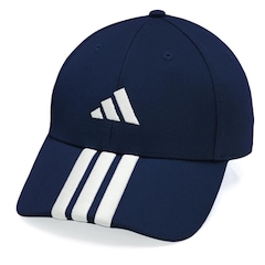 Boné Adulto adidas Baseball Três Listras New Logo Aba Curva - Foto 1