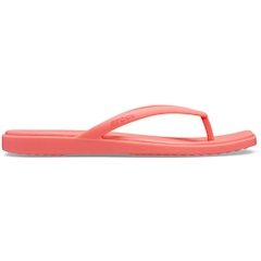 Sandália Crocs Miami Flip Guava - Unissex - Foto 1