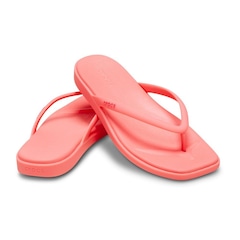 Sandália Crocs Miami Flip Guava - Unissex - Foto 3