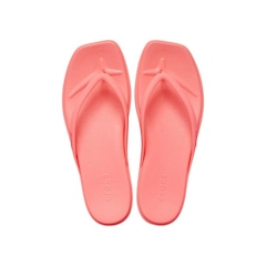 Sandália Crocs Miami Flip Guava - Unissex - Foto 4