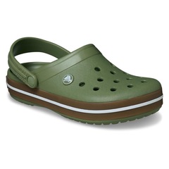 Sandália Crocs Crocband Gum Clog Cargo - Unissex - Foto 2