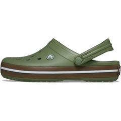 Sandália Crocs Crocband Gum Clog Cargo - Unissex - Foto 3