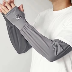 Manguito Térmico Confortável Gold Sports M Mãos Dry Proteção UV+50 - Foto 3