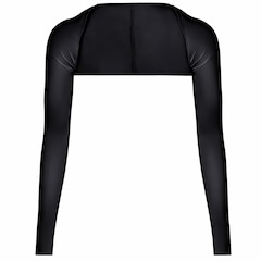 Mini Casaco Mangas Longas Esportivas Gold Sports Térmico Black-Dry Proteção Solar Uv+50 - Foto 1