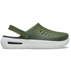 Sandália Crocs Inmotion Micro Geo Clog Army - Unissex - Foto 1