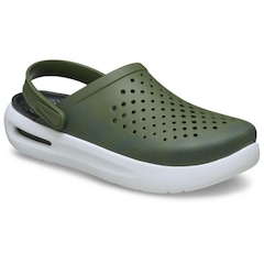 Sandália Crocs Inmotion Micro Geo Clog Army - Unissex - Foto 2