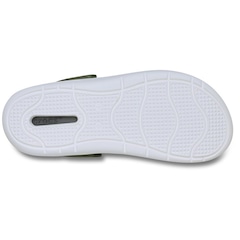 Sandália Crocs Inmotion Micro Geo Clog Army - Unissex - Foto 5