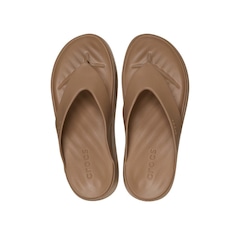 Sandália Crocs Getaway Plataform Flip - Unissex - Foto 5