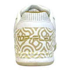 Chuteira Futsal Adulto Joma Indoor Top Flex Edição Ouro - Foto 3