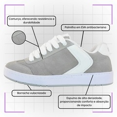 Kit Tênis Qix Lado-B - Qix Chorão + Meia - Masculino - Foto 4
