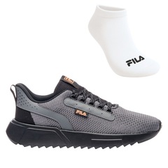 Kit Tênis Fila Freestyle Ii + Meia - Masculino - Foto 1