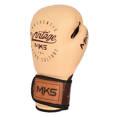 Luvas de Boxe Profissional em Couro MKS Vintage - Foto 6