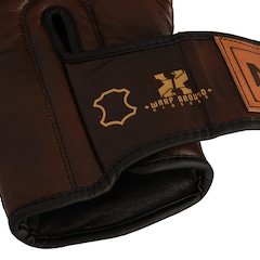 Luvas de Boxe Profissional em Couro MKS Vintage - Foto 7