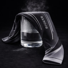 Manguito Longo Térmico e Compressão Gold Sports Black-Dry Proteção Solar Uv+50 - Foto 4